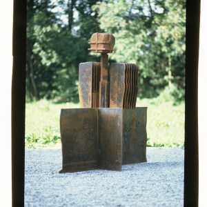 Dimension Mensch 1977 H.160cm Cor-ten-Stahl